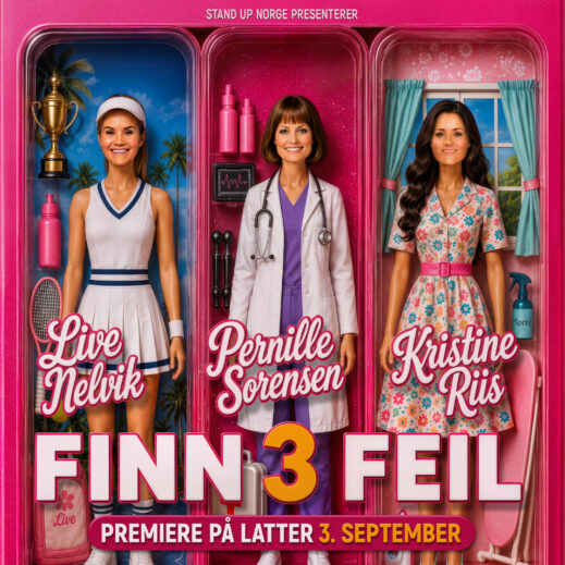 Finn tre feil