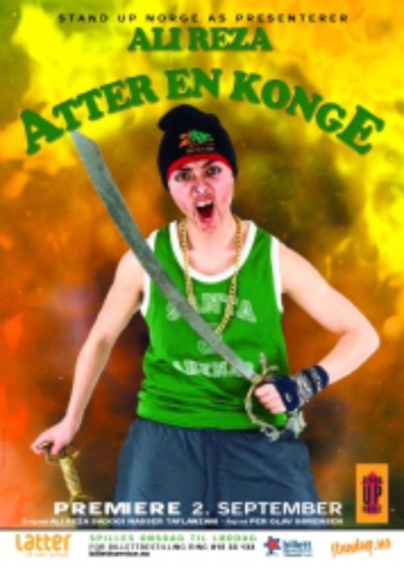 Ali-Reza-Atter-en-konge-latter-aker-brygge-humor-stand-up